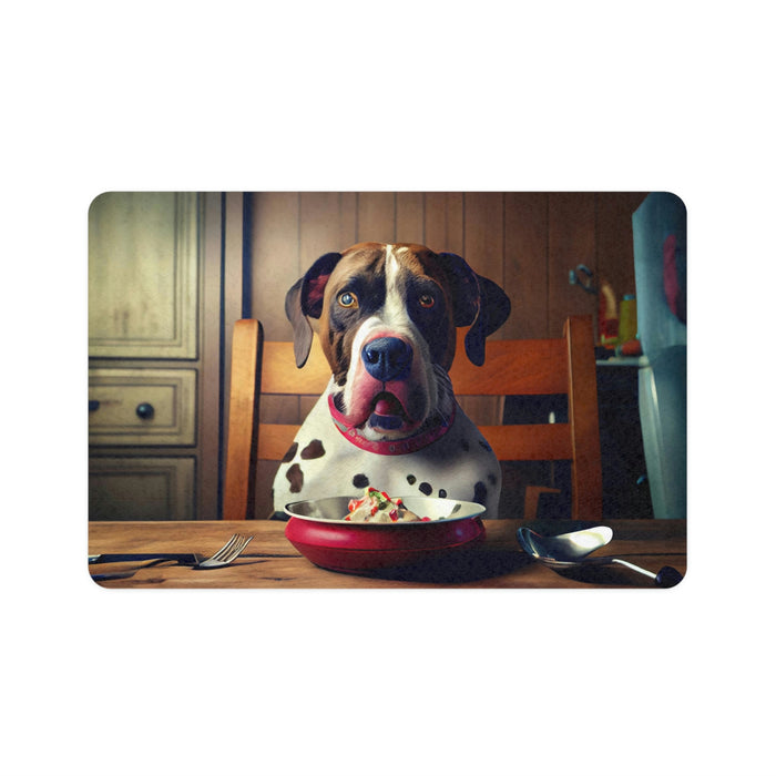 "Mealtime Madness"   -   Pet Food Mat (12x18)   -   #DS0508