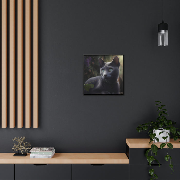 "Paws and Claws"   -   Gallery Canvas Wraps, Square Frame   -   #DS0333