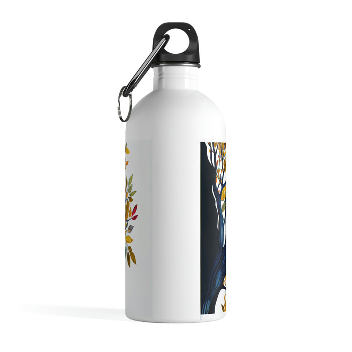 "Paw-some hydration"   -   Stainless Steel Water Bottle  -  #DS0497