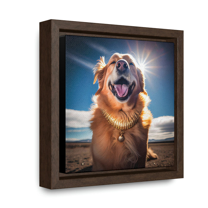 "Funny furry friends"   -  Gallery Canvas Wraps, Square Frame  -  #DS0613