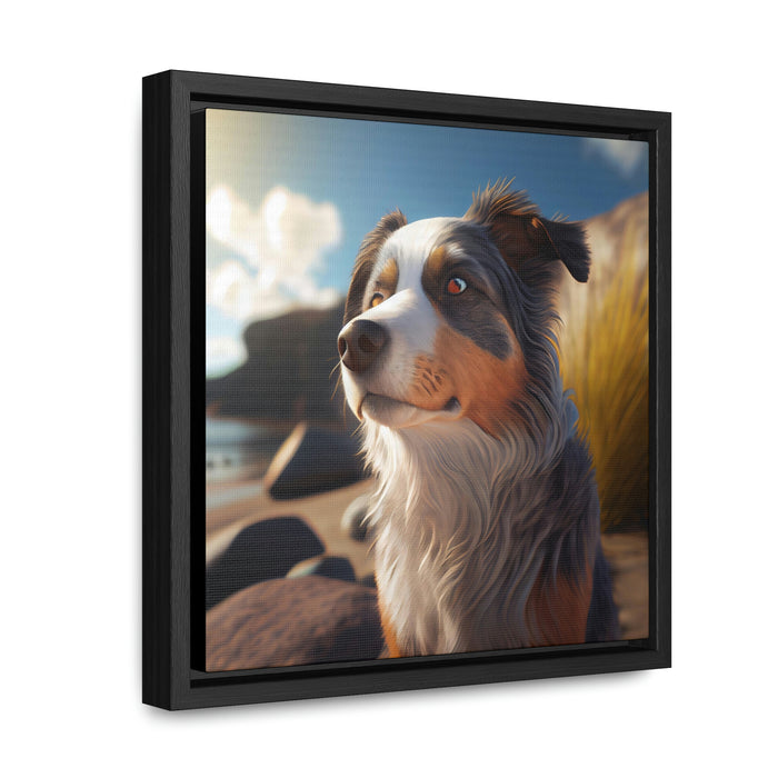 "Paws and Claws"   -   Gallery Canvas Wraps, Square Frame   -   #DS0186