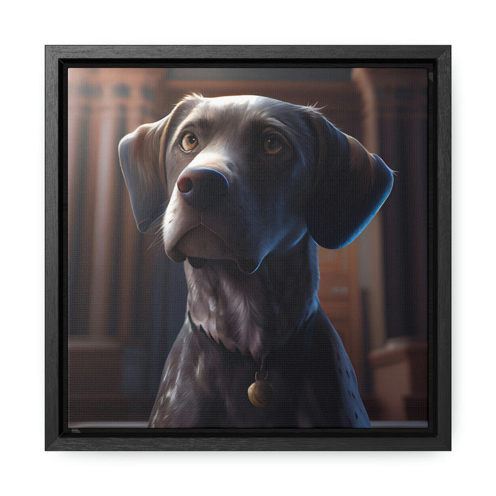 "Paws and Claws"   -   Gallery Canvas Wraps, Square Frame   -   #DS0247