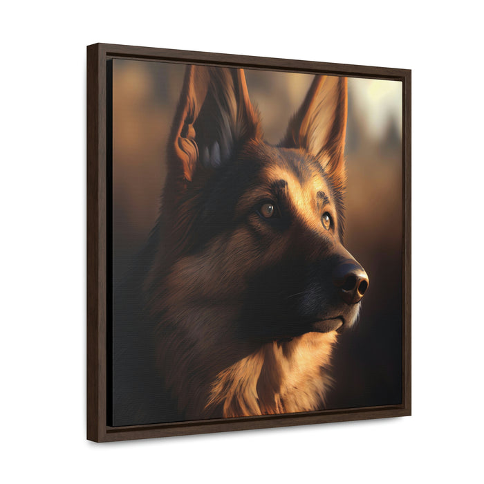 "Paws and Claws"   -   Gallery Canvas Wraps, Square Frame   -   #DS0277