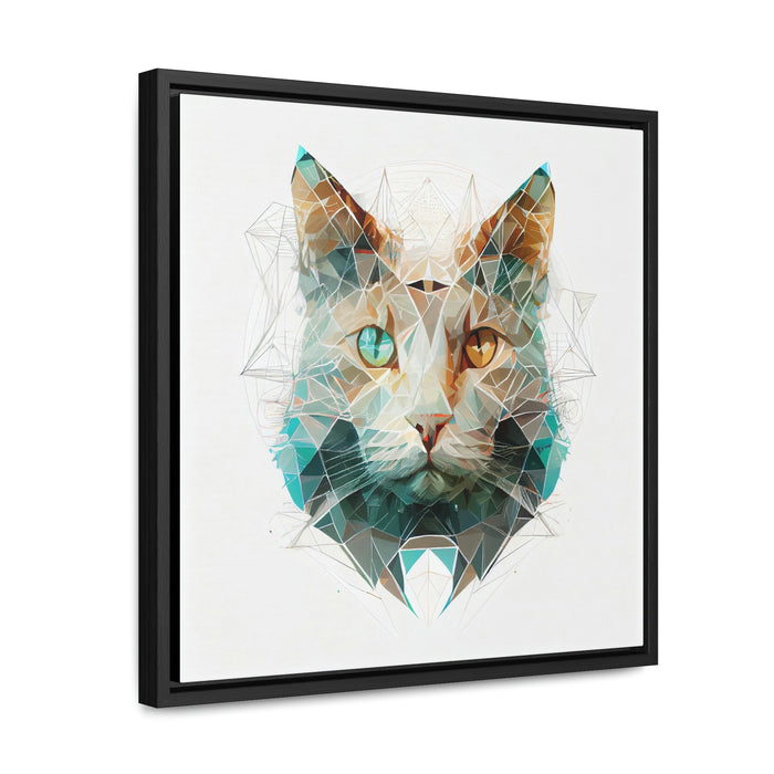 "Paw-some Canvas Art"  -   Abstract   -   Gallery Canvas Wraps, Square Frame  -  #DS0345