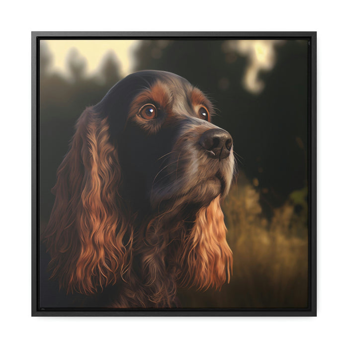 "Paws and Claws"   -   Gallery Canvas Wraps, Square Frame   -   #DS0234