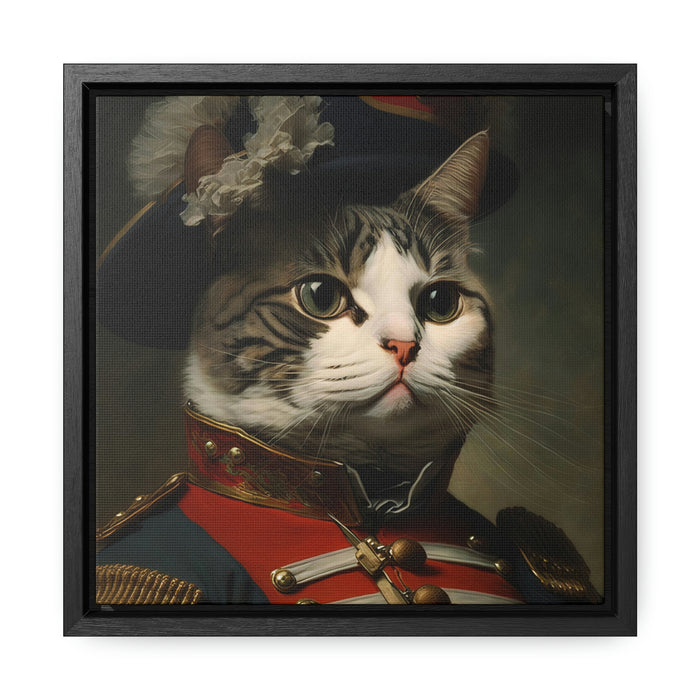 "Paws of Glory"  -  Gallery Canvas Wraps, Square Frame  -  #DS0568