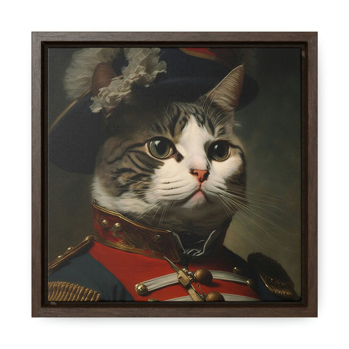 "Paws of Glory"  -  Gallery Canvas Wraps, Square Frame  -  #DS0568