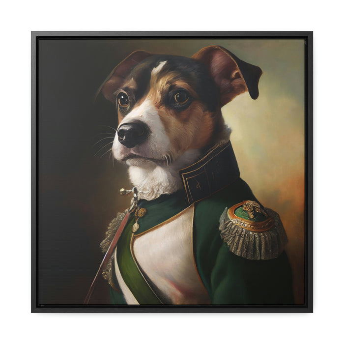 Historical Portrait  -  Gallery Canvas Wraps, Square Frame  -  #DS0064