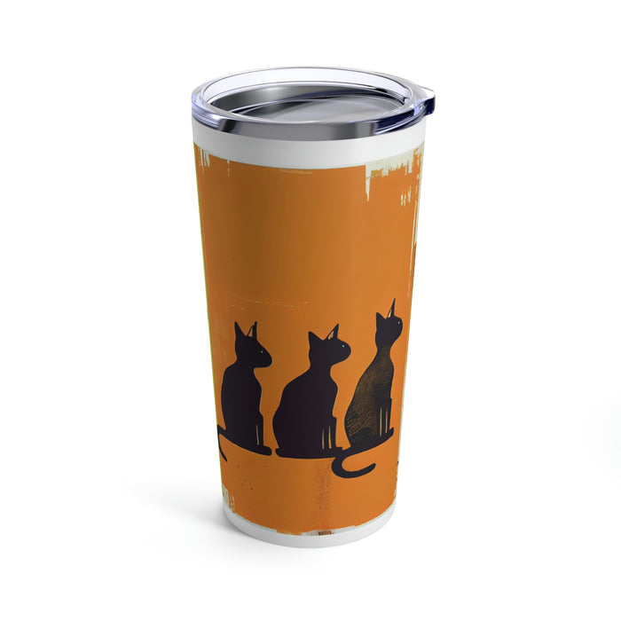 "Cat-titude in a Cup"   -   Tumbler 20oz   -   #DS0000