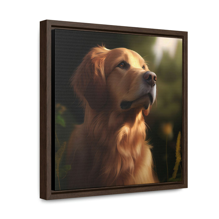 "Paws and Claws"   -   Gallery Canvas Wraps, Square Frame   -   #DS0284