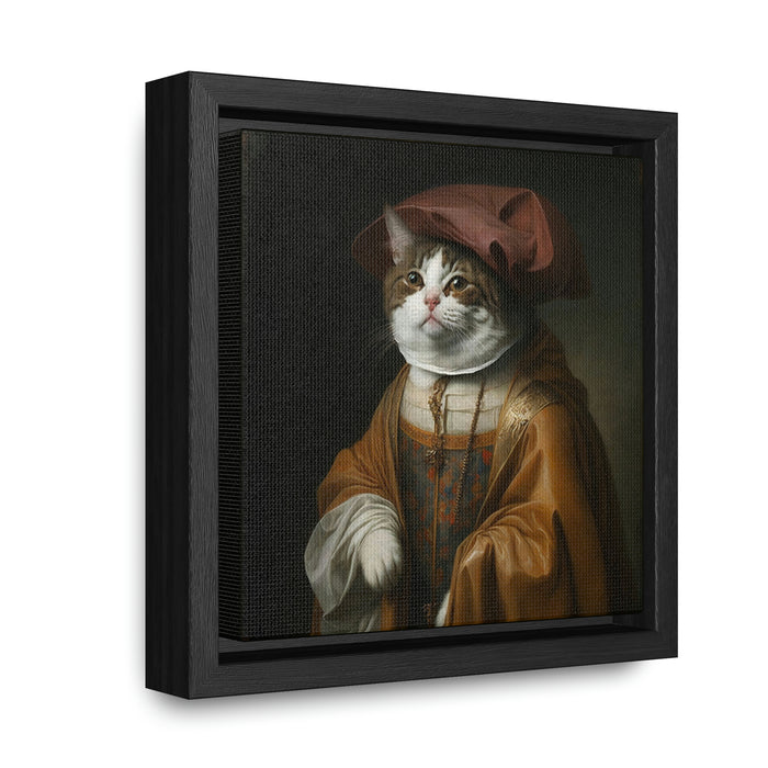 Historical Portrait  -  Gallery Canvas Wraps, Square Frame  -  #DS0004