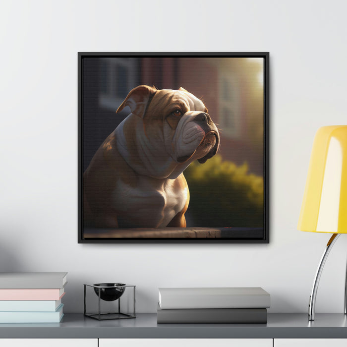 "Paws and Claws"   -   Gallery Canvas Wraps, Square Frame   -   #DS0211