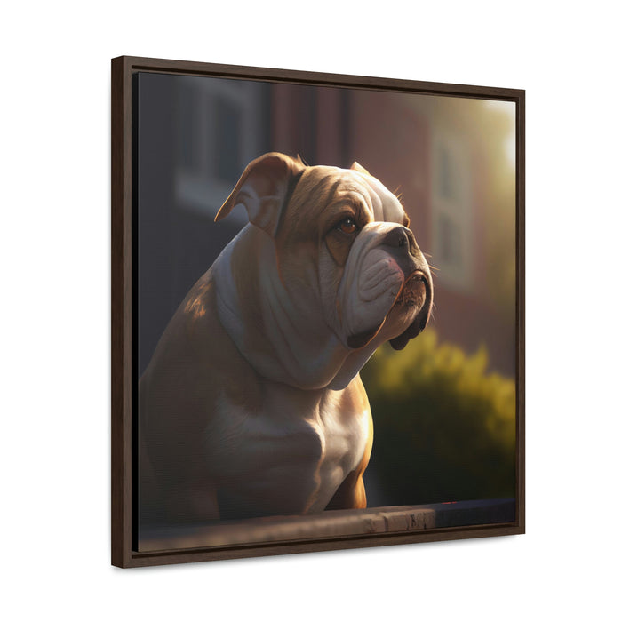 "Paws and Claws"   -   Gallery Canvas Wraps, Square Frame   -   #DS0211