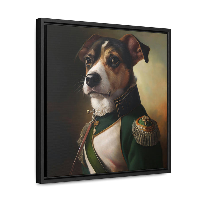 Historical Portrait  -  Gallery Canvas Wraps, Square Frame  -  #DS0064