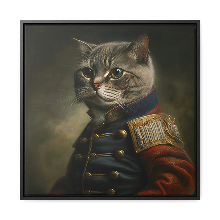 "Paws of Glory"  -  Gallery Canvas Wraps, Square Frame  -  #DS0566