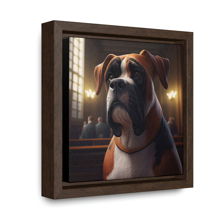 "Paws and Claws"   -   Gallery Canvas Wraps, Square Frame   -   #DS0246