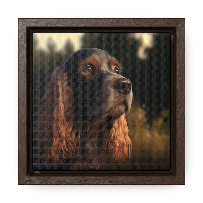 "Paws and Claws"   -   Gallery Canvas Wraps, Square Frame   -   #DS0234