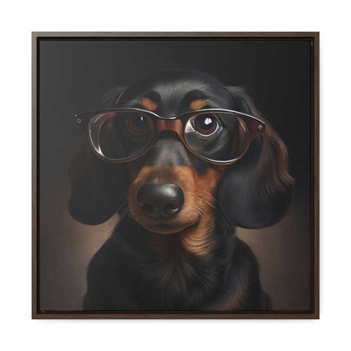 "Funny furry friends"   -  Gallery Canvas Wraps, Square Frame  -  #DS0321