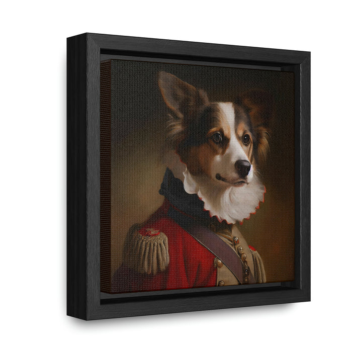 Historical Portrait  -  Gallery Canvas Wraps, Square Frame  -  #DS0062