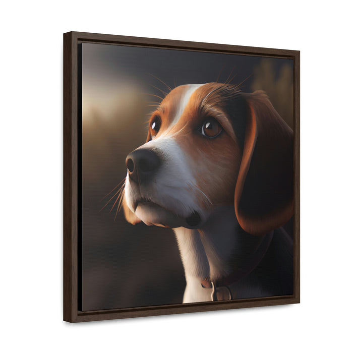 "Paws and Claws"   -   Gallery Canvas Wraps, Square Frame   -   #DS0193