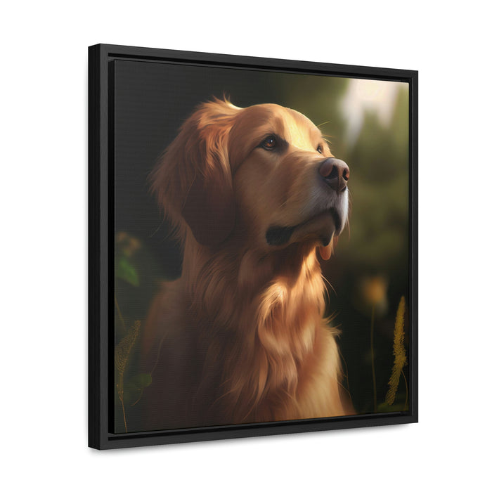 "Paws and Claws"   -   Gallery Canvas Wraps, Square Frame   -   #DS0284