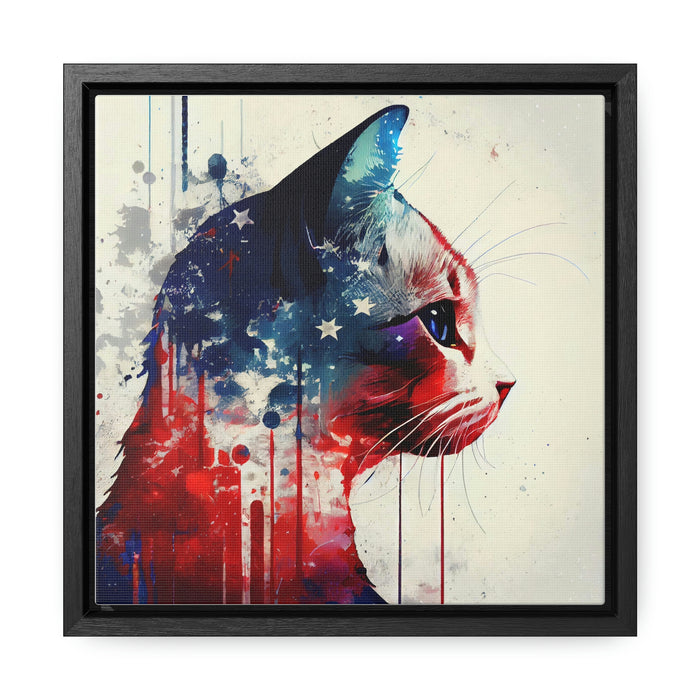 "Paw-some Canvas Art"  -   Abstract   -   Gallery Canvas Wraps, Square Frame  -  #DS0347