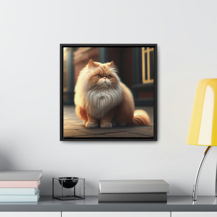 "Paws and Claws"   -   Gallery Canvas Wraps, Square Frame   -   #DS0301