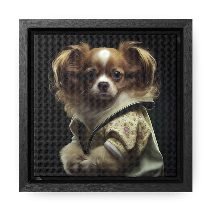 "Funny furry friends"   -  Gallery Canvas Wraps, Square Frame  -  #DS0606
