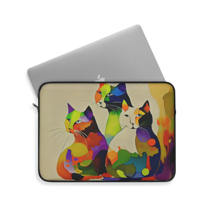 'Paws and Pixels' - Laptop Sleeve - #DS0539