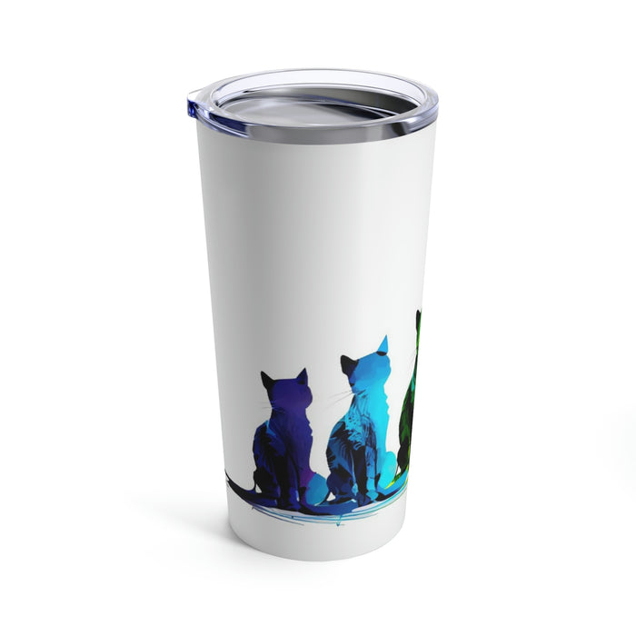 "Cat-titude in a Cup"   -  Tumbler 20oz   -   #DS0000