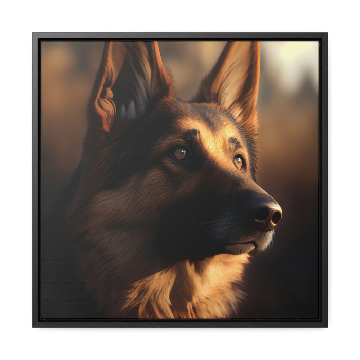 "Paws and Claws"   -   Gallery Canvas Wraps, Square Frame   -   #DS0277