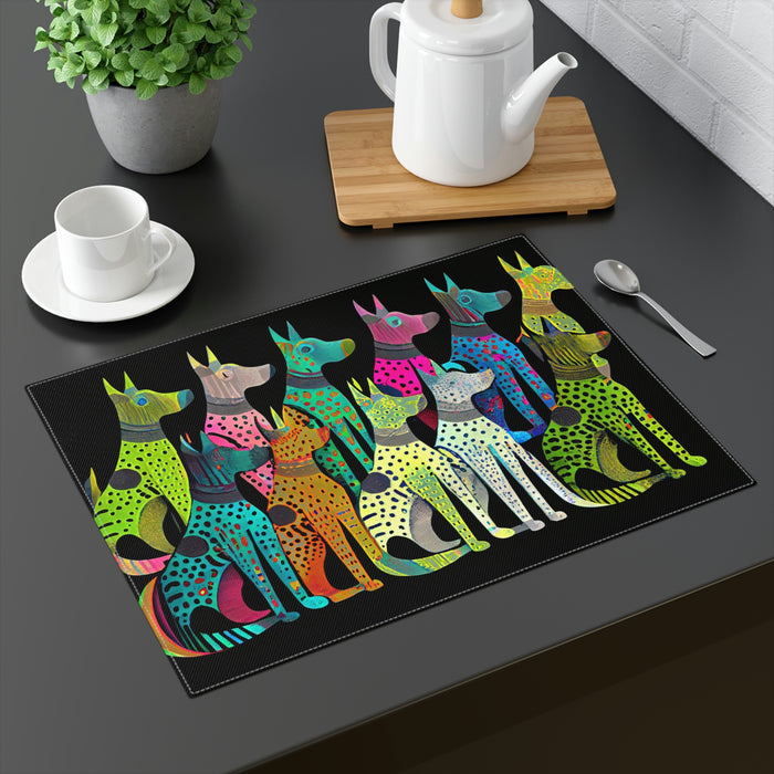 "Furry Friends Dining"   -   Placemat, 1pc   -   #DS0533