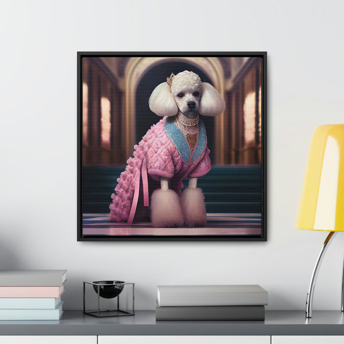 "Funny furry friends"   -  Gallery Canvas Wraps, Square Frame  -  #DS0088