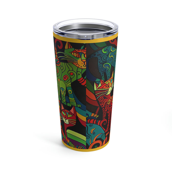 "Cat-titude in a Cup"   -   Tumbler 20oz   -   #DS0546