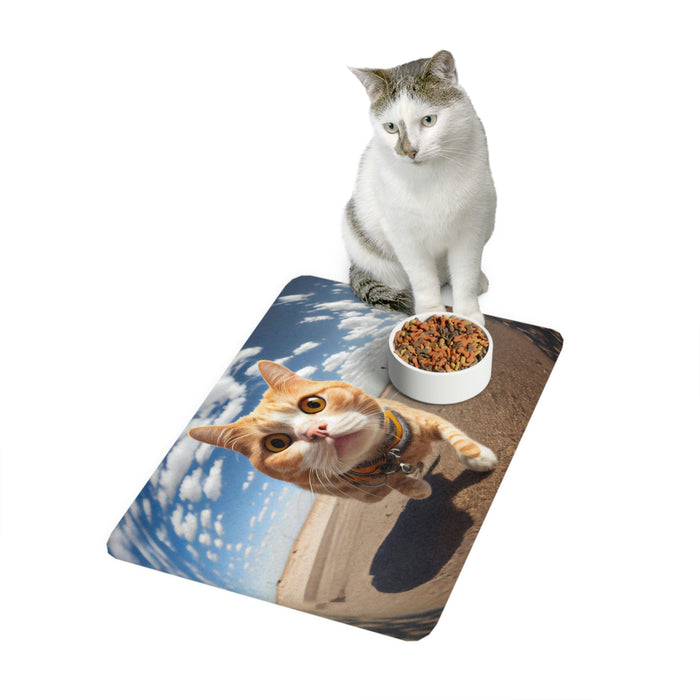 "Mealtime Madness"   -   Pet Food Mat (12x18)   -   #DS0529