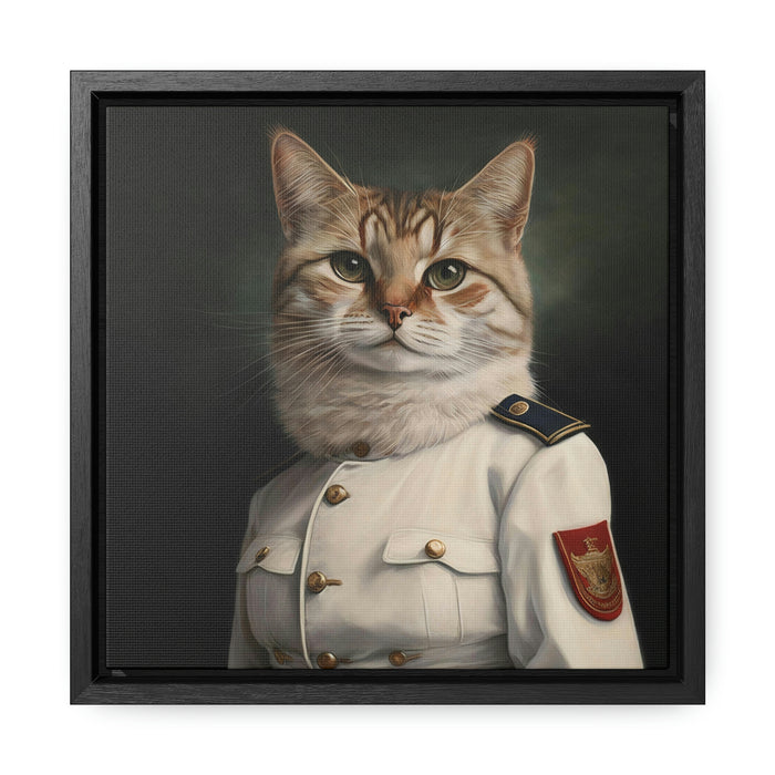 "Paws of Glory"  -  Gallery Canvas Wraps, Square Frame  -  #DS0573