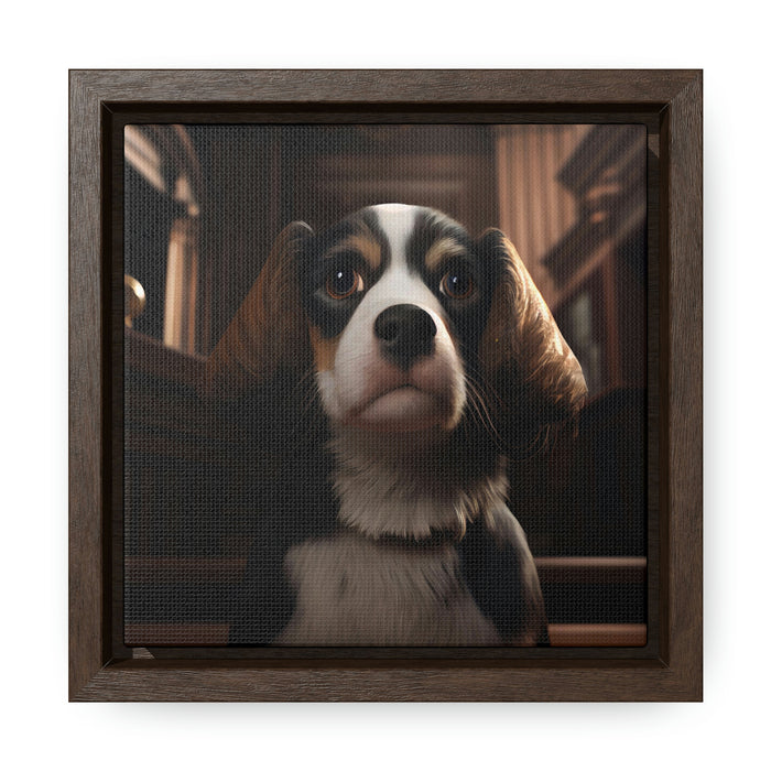 "Paws and Claws"   -   Gallery Canvas Wraps, Square Frame   -   #DS0243