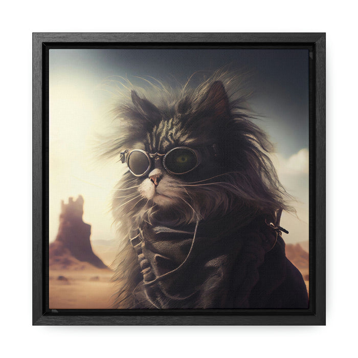 "Funny furry friends"   -  Gallery Canvas Wraps, Square Frame  -  #DS0257