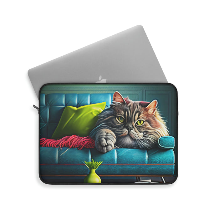 'Paws and Pixels' - Laptop Sleeve - #DS0403