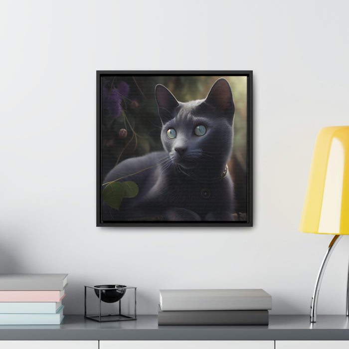 "Paws and Claws"   -   Gallery Canvas Wraps, Square Frame   -   #DS0333