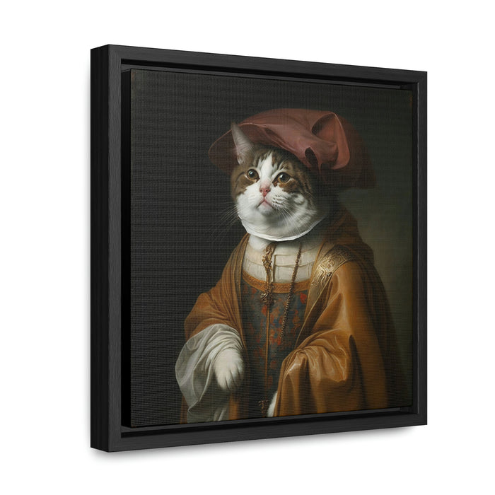 Historical Portrait  -  Gallery Canvas Wraps, Square Frame  -  #DS0004