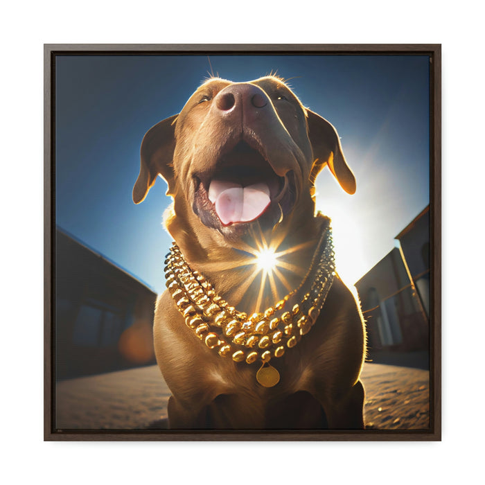 "Funny furry friends"   -  Gallery Canvas Wraps, Square Frame  -  #DS0600