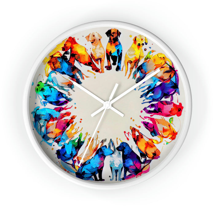 "Have a Fur-tastic Time"   -   Wall Clock   -   #DS0552