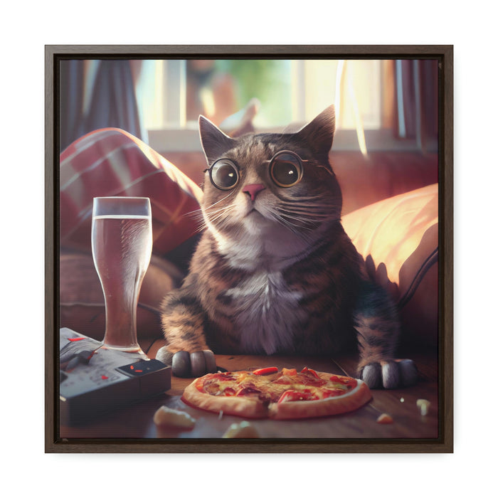 "Funny furry friends"   -  Gallery Canvas Wraps, Square Frame  -  #DS0270