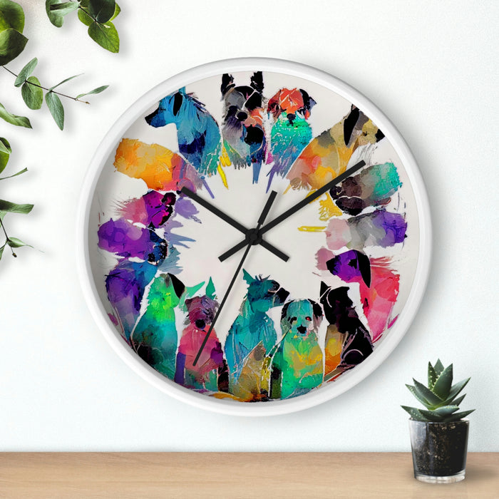 "Have a Fur-tastic Time"   -   Wall Clock   -   #DS0551