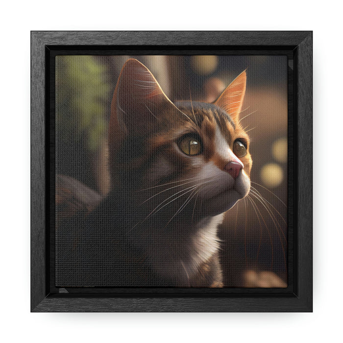 "Paws and Claws"   -   Gallery Canvas Wraps, Square Frame   -   #DS0265