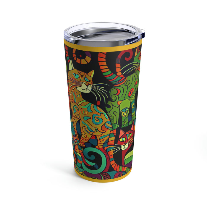 "Cat-titude in a Cup"   -   Tumbler 20oz   -   #DS0546
