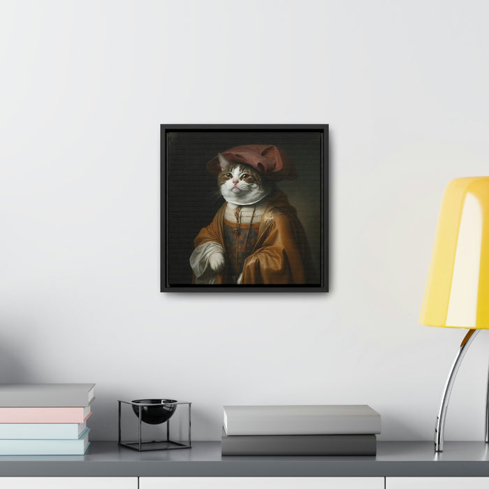 "Paws of Glory"  -  Gallery Canvas Wraps, Square Frame  -  #DS0571