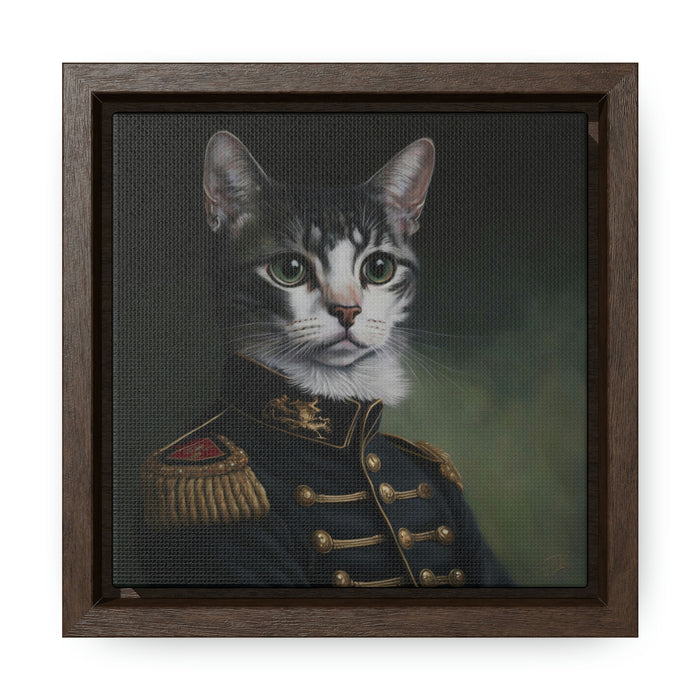 "Paws of Glory"  -  Gallery Canvas Wraps, Square Frame  -  #DS0572