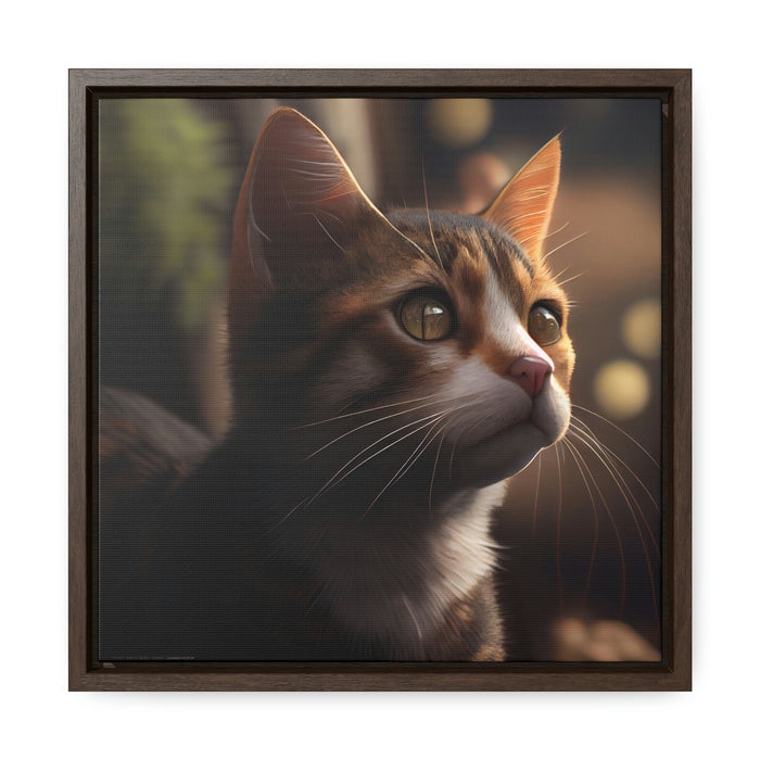 "Paws and Claws"   -   Gallery Canvas Wraps, Square Frame   -   #DS0265